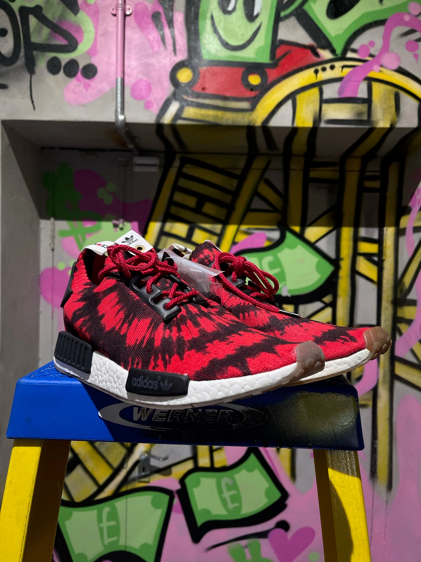 ADIDAS NMD R1 PK NICE KICKS SNEAKERS