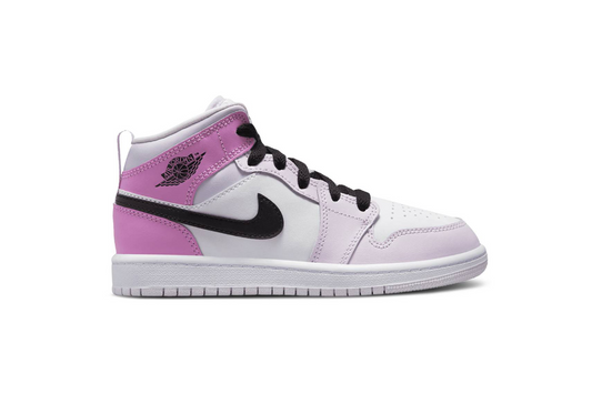 AIR JORDAN 1 MID PS BARELY GRAPE