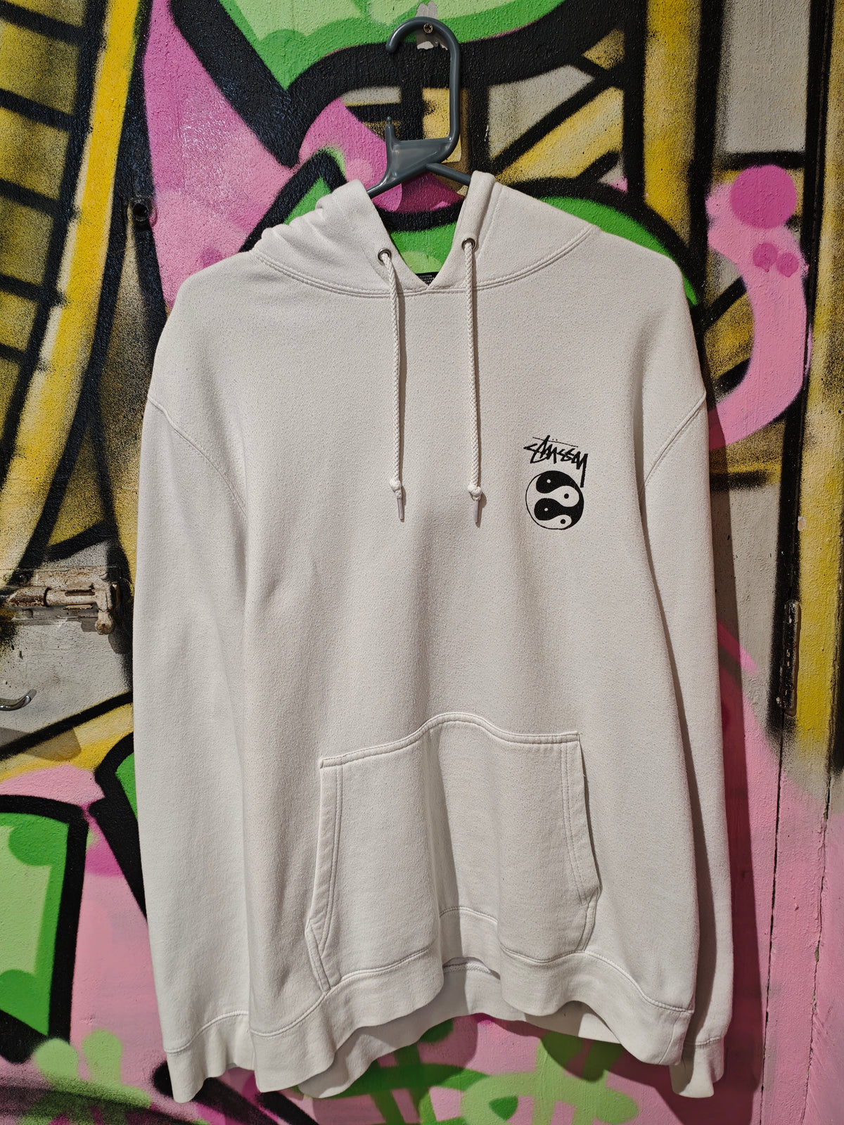 Stüssy Yin Yang Cream Hoodie
