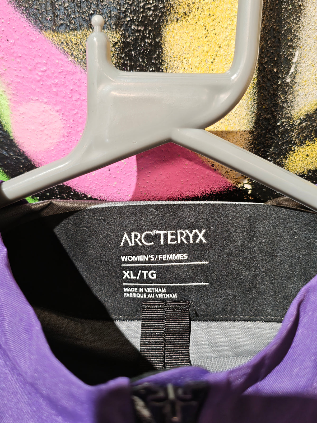 Arc'teryx Purple GORE-TEX Shell Jacket