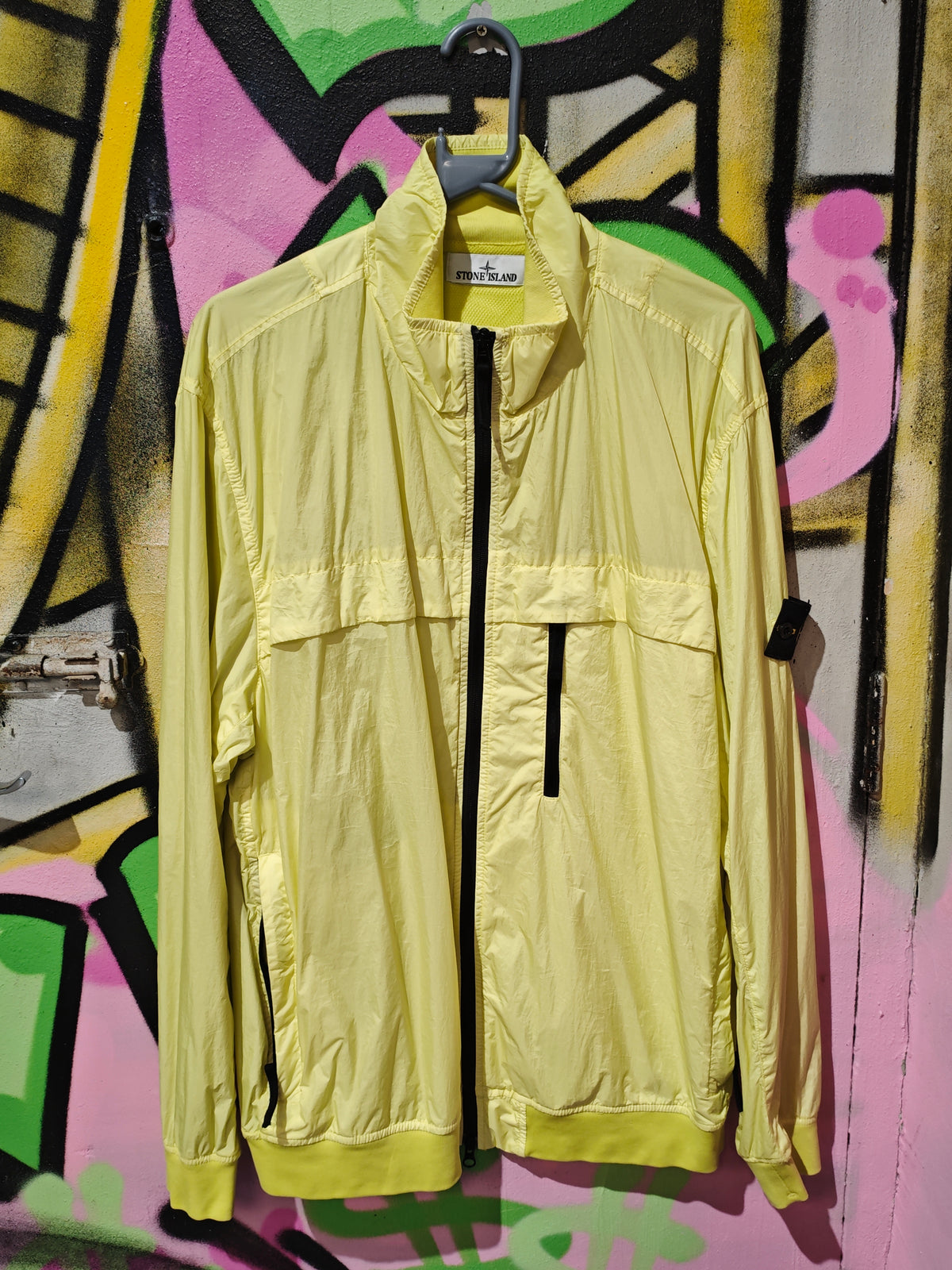 Stone Island Neon Yellow Lightweight Jacket