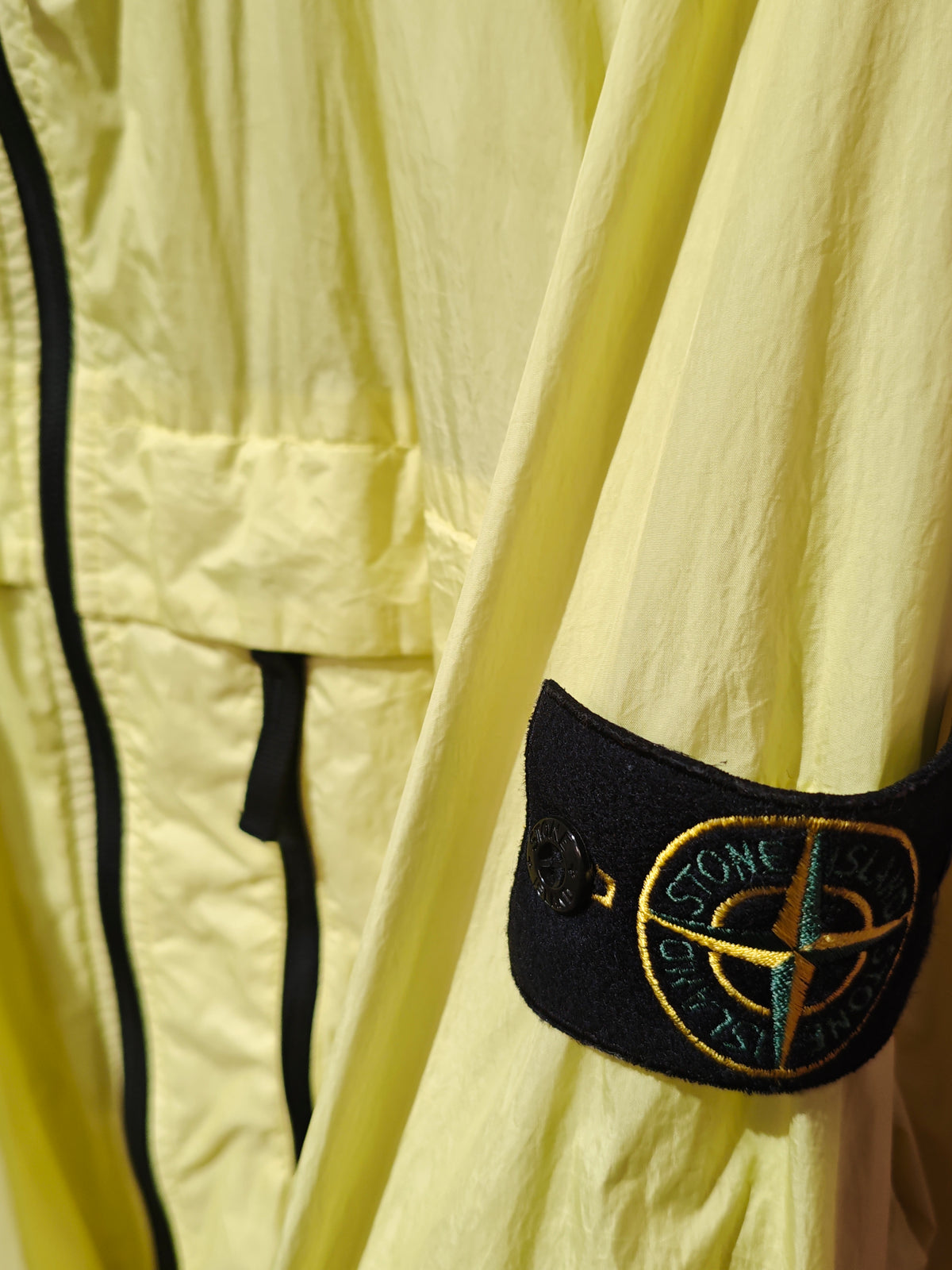 Stone Island Neon Yellow Lightweight Jacket