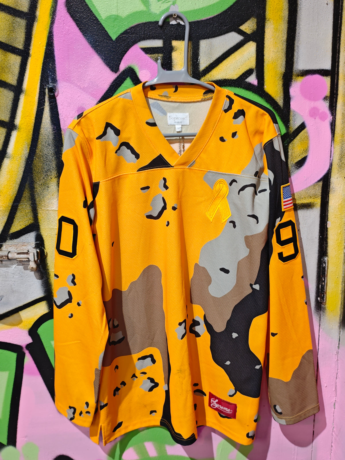Supreme Desert Camo Hockey Jersey