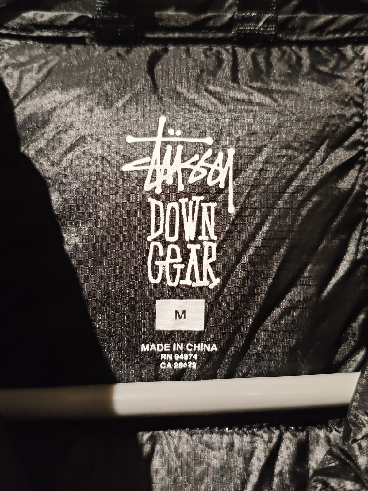 Stüssy Black Puffer