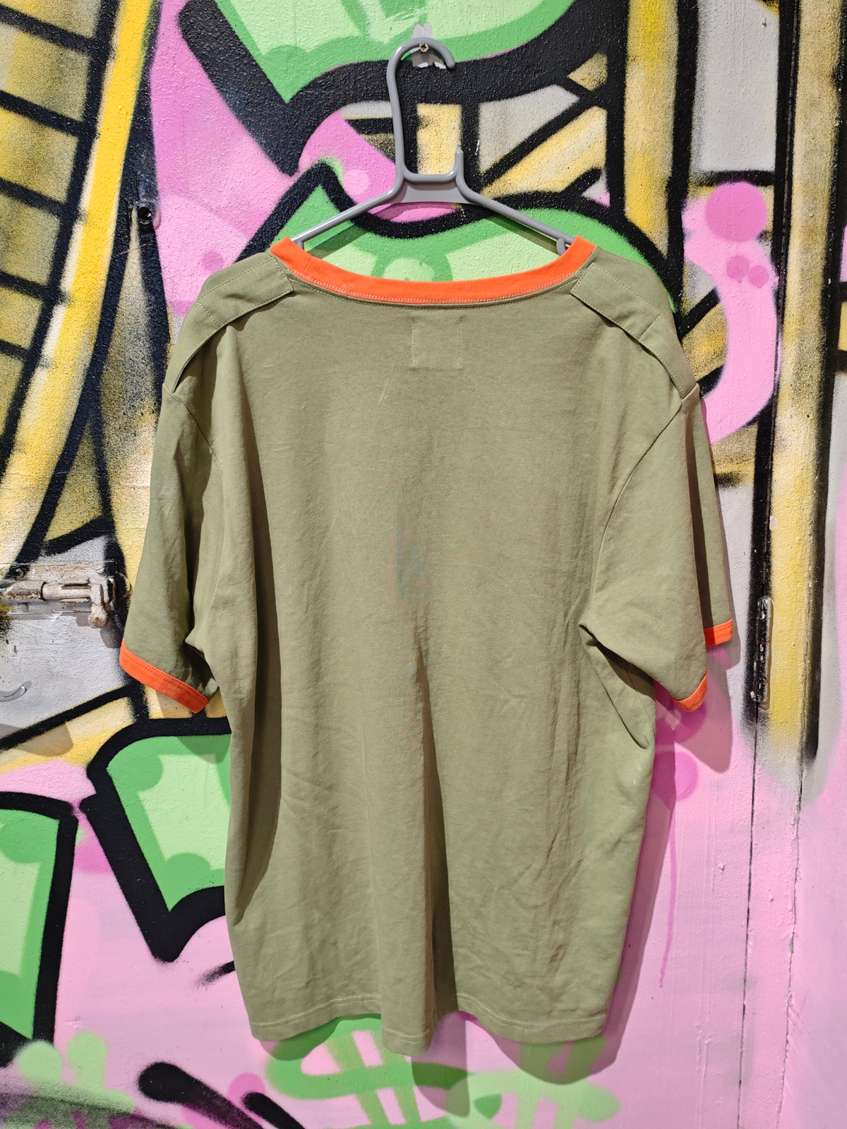 Marc Jacobs Olive slogan T-shirt