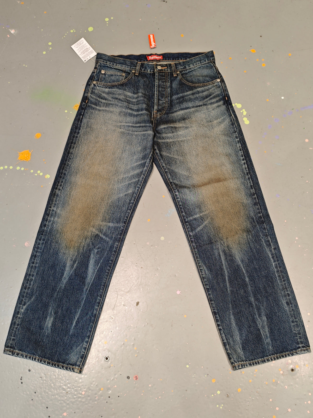 Supreme Faded Jeans