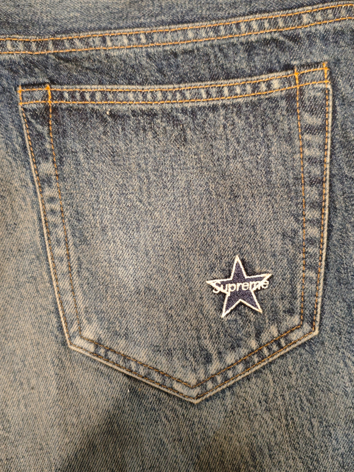 Supreme Faded Jeans