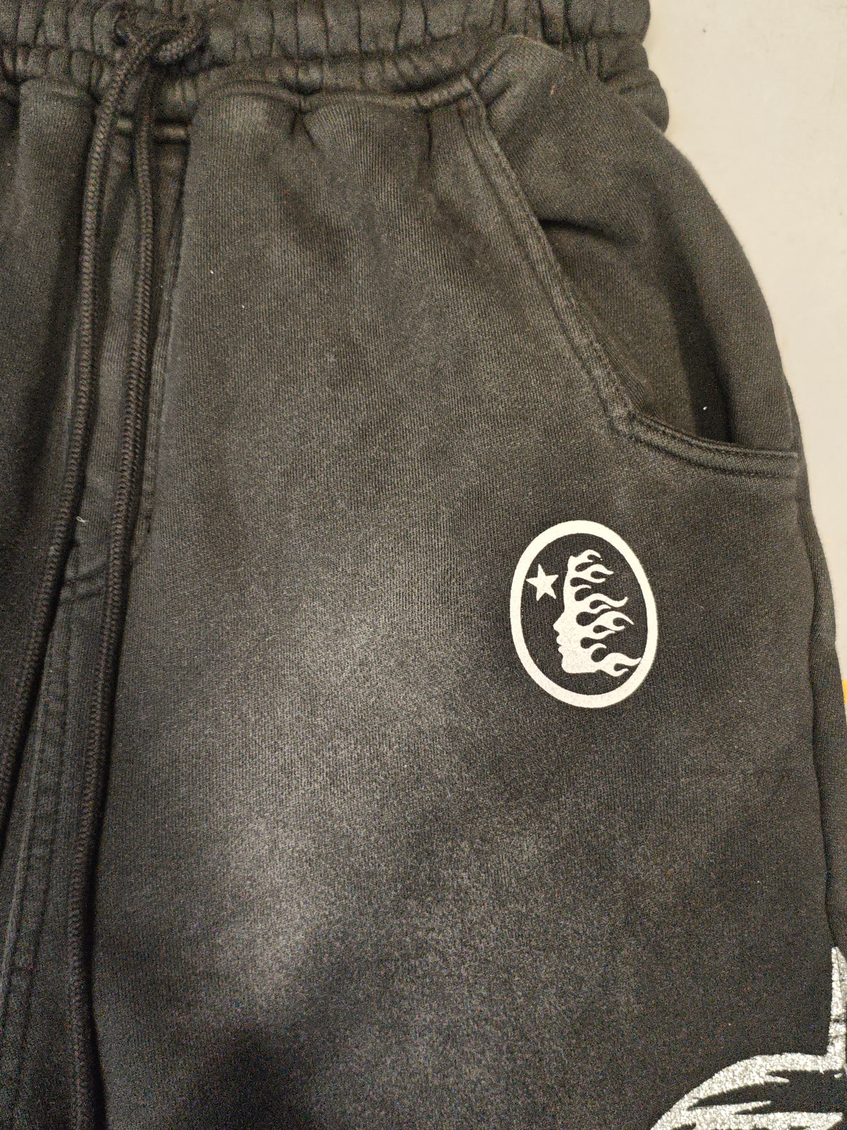 Hellstar Black Graphic Joggers