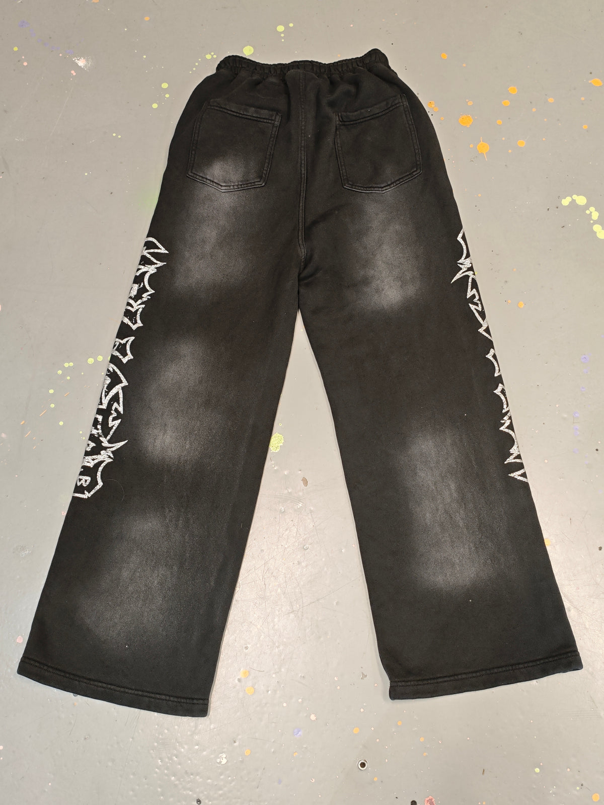 Hellstar Black Graphic Joggers