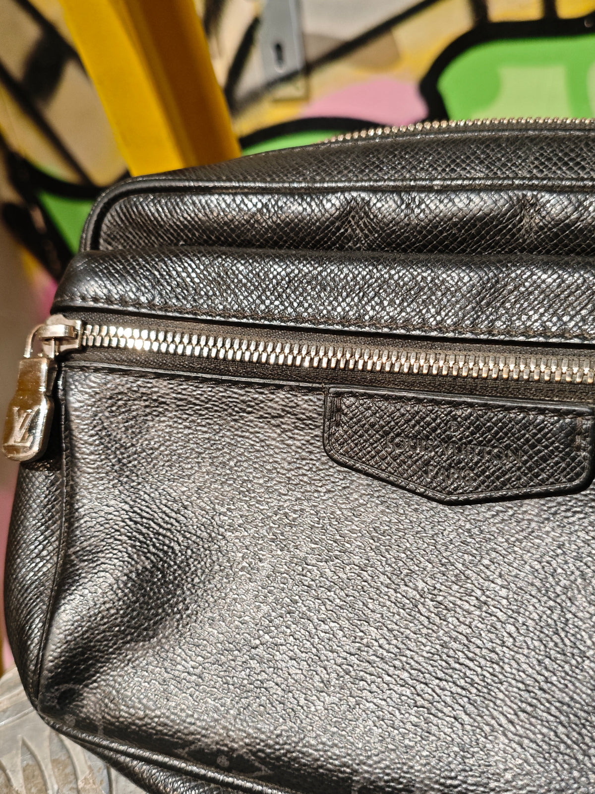 Louis Vuitton black monogram bag