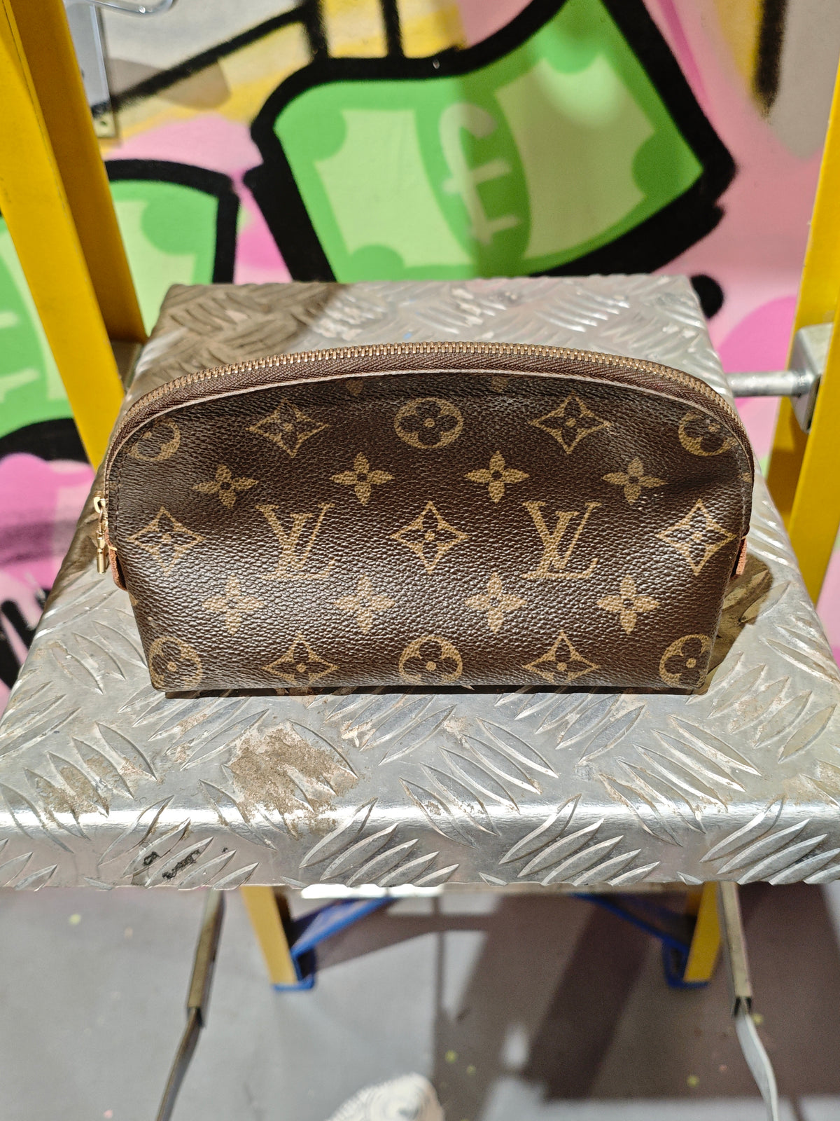 Louis Vuitton Brown Monogram Pouch