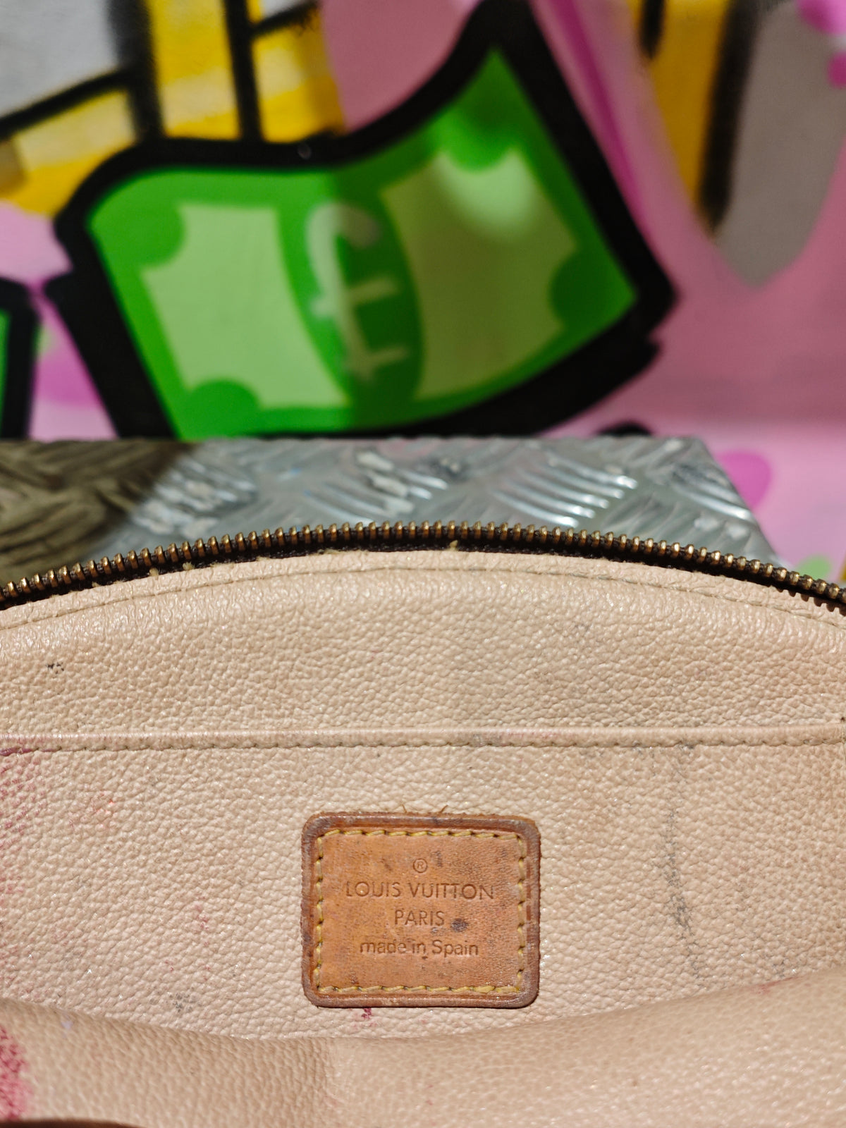 Louis Vuitton Brown Monogram Pouch