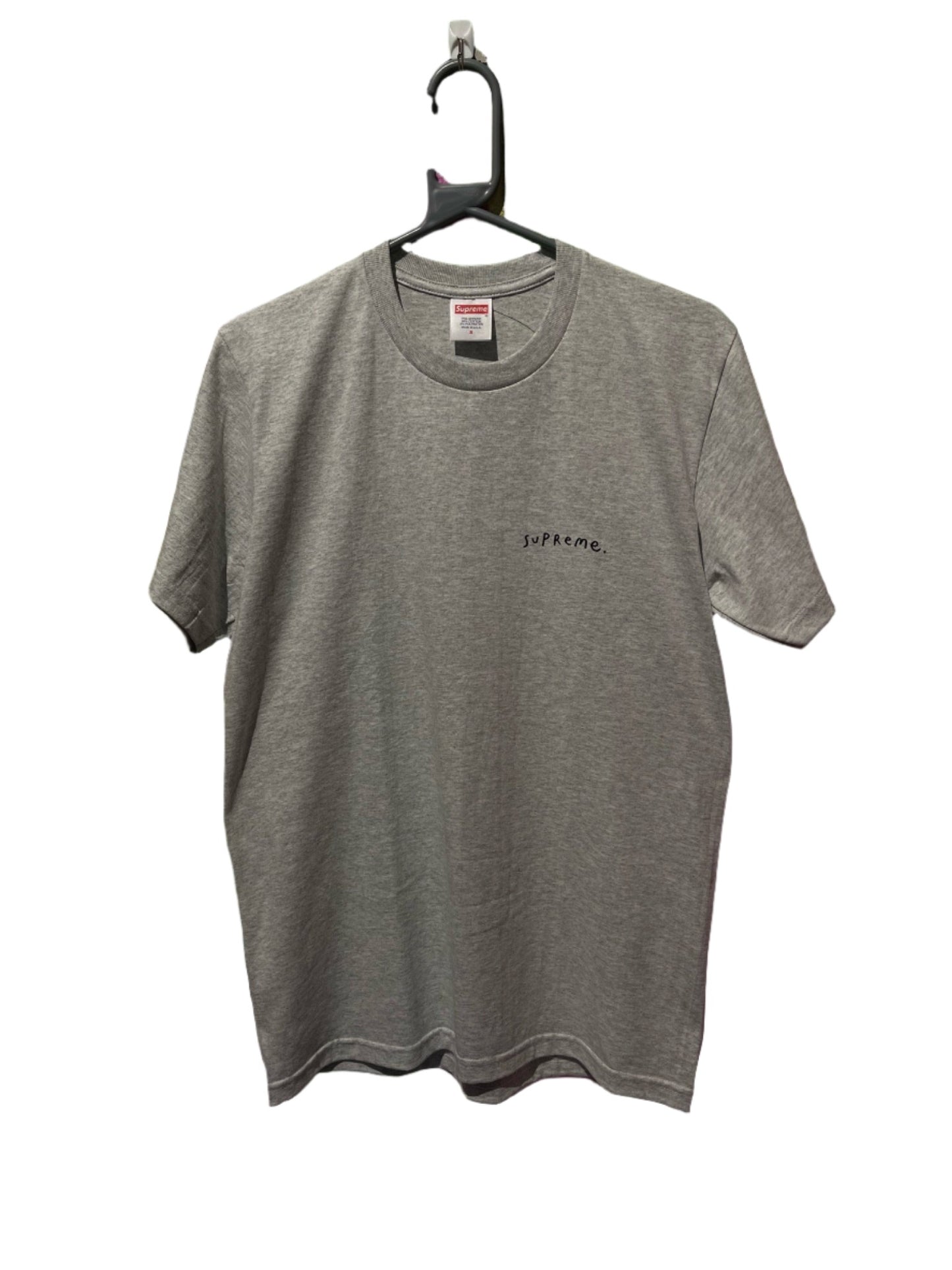 SUPREME GREY T SHIRT