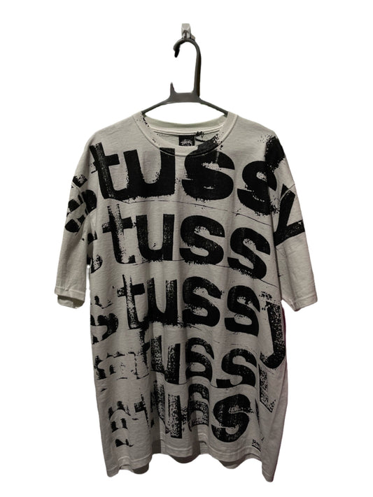 STUSSY SPRAY LOGO T SHIRT