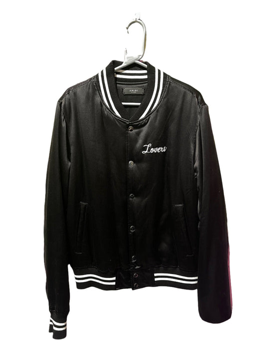 AMIRI LOVERS BASEBALL JACKET