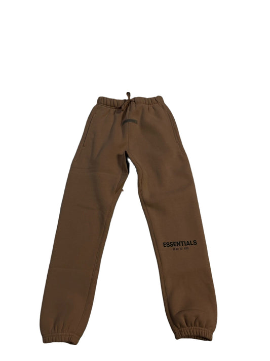 FEAR OF GOD ESSENTIALS TAUPE TRACKPANTS