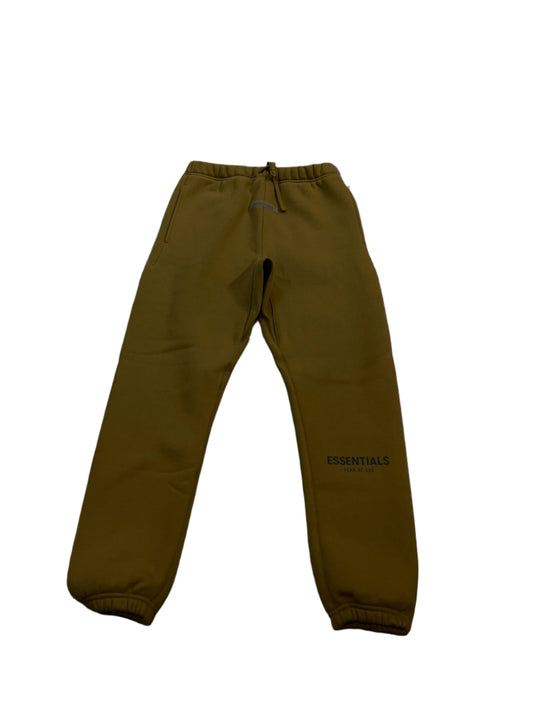 FEAR OF GOD ESSENTIALS KHAKI TRACKPANTS