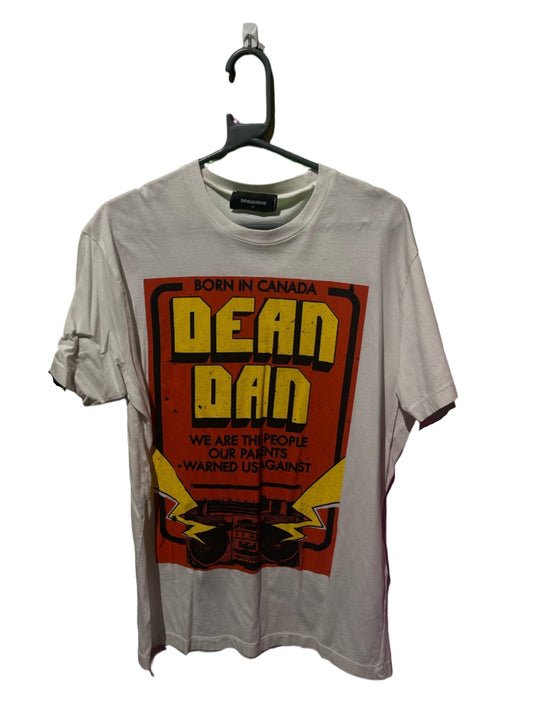 DSQUARED2 DEAN DAN GRAPHIC T SHIRT