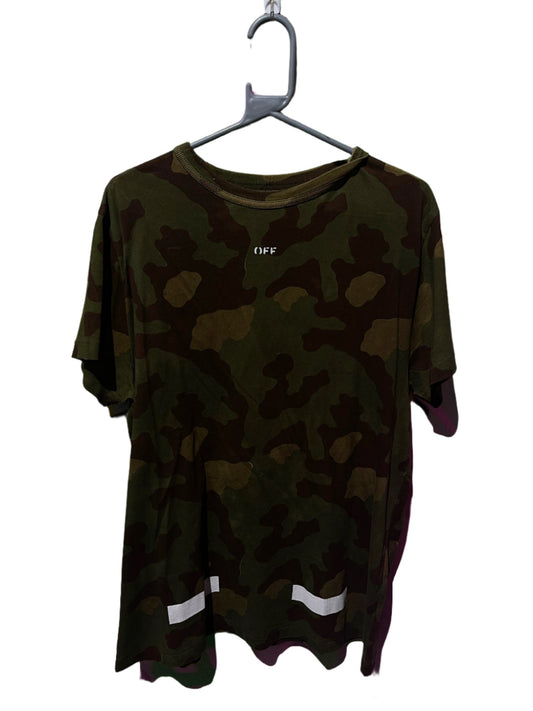 OFF-WHITE CAMO T SHIRT