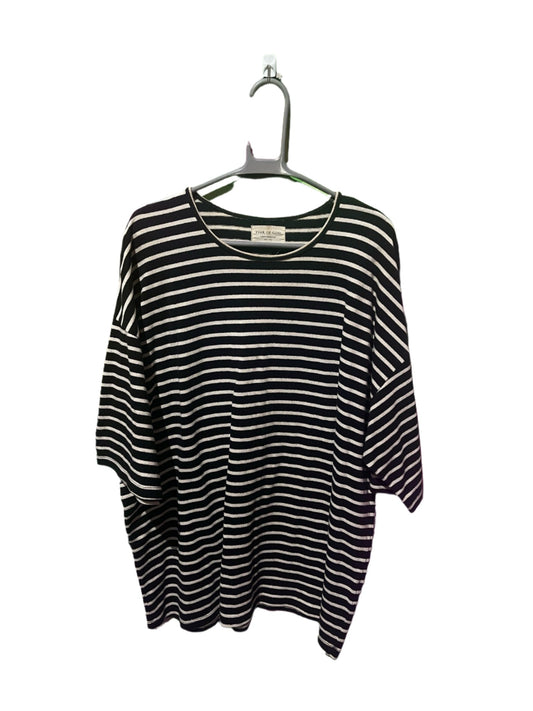 FEAR OF GOS STRIPED T SHIRT