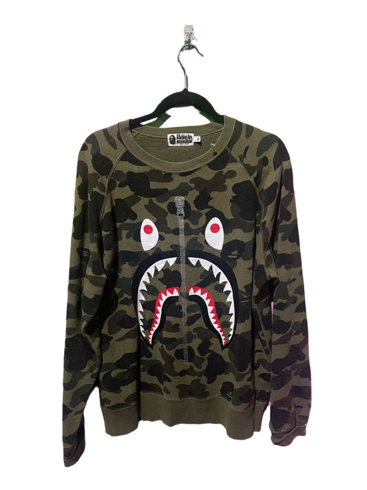 A BATHING APE CAMO SWEATER