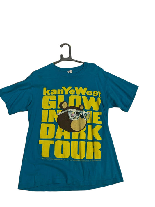 KANYE WEST GLOW IN THE DARK TOUR MERCH T SHIRT