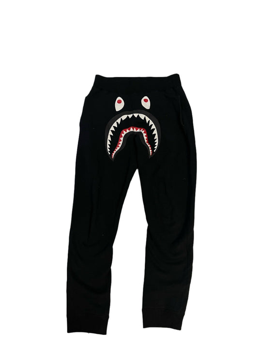 A BATHING APE SWEATPANTS BLACK