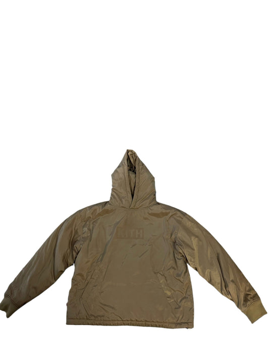 KITH HOODED PULLOVER SAND