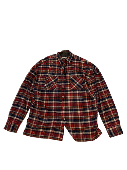 FEAR OF GOD TARTAN STRIPE SHIRT