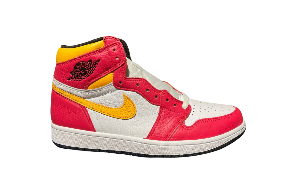 AIR JORDAN 1 RETRO HIGH OG 'LIGHT FUSION RED'