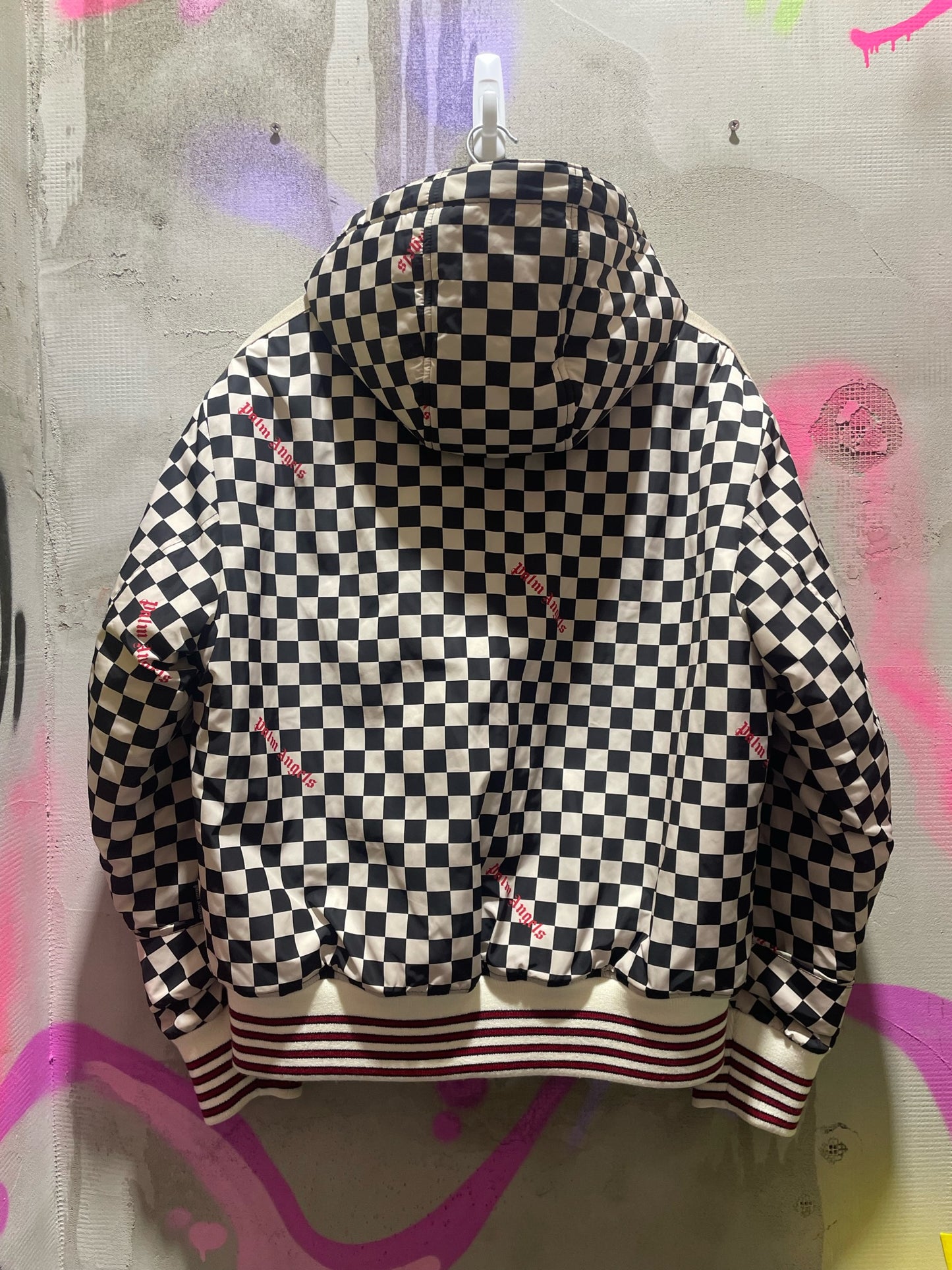 PALM ANGLES CHEQUERED JACKET