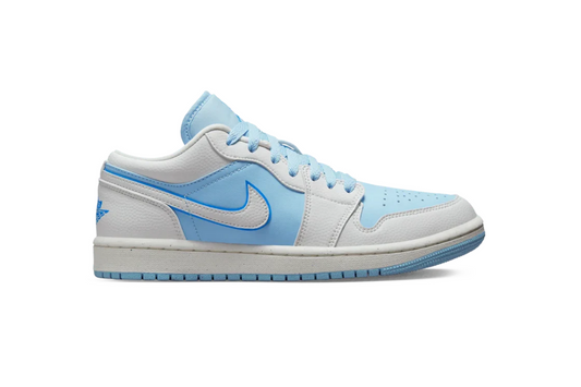 AIR JORDAN 1 LOW SAIL DARK POWDER BLUE ICE WMNS SE