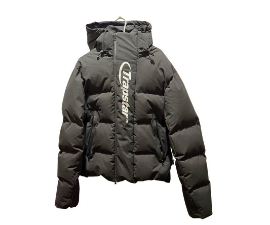 TRAPSTAR BLACK PUFFER JACKET